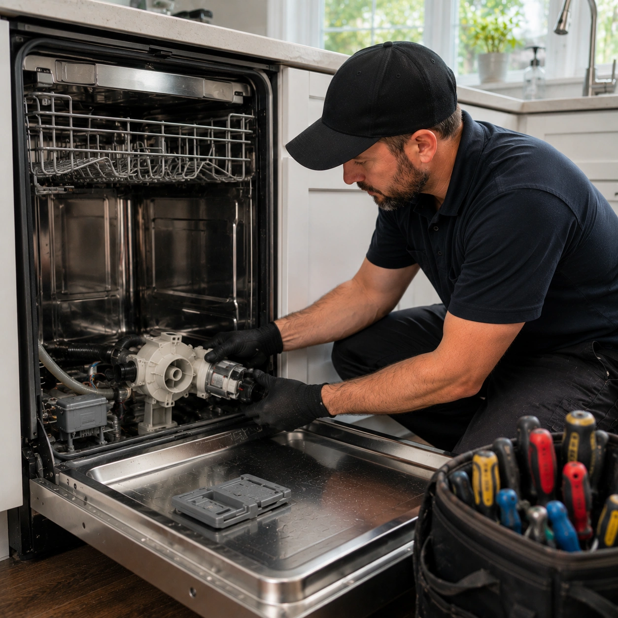 dishwashe rrepair in raleigh